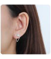 Silver Stud Earring STS-6095